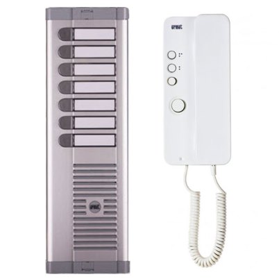 Σύστημα θυροτηλεφώνων καλωδίωσης 1+Ν με μπουτονιέρα Urmet 925