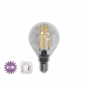 ΛΑΜΠΑ LED E14 ΣΦΑΙΡΙΚΗ 4W 2800Κ DIMMABLE