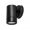 Σποτ επίτοιχο GU10 στρόγγυλο μονής κατεύθυνσης Φ60 στεγανό IP65 πλαστικό μαύρο