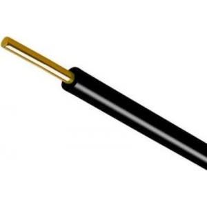 ΚΑΛΩΔΙΟ ΝΥΑ H07V-U 1x1.5mm² ΜΑΥΡΟ