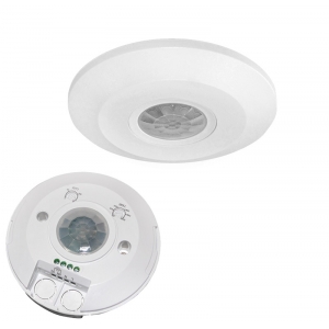 ΑΝΙΧΝΕΥΤΗΣ ΚΙΝ. ΟΡΟΦΗΣ ΥΠΕΡ. SLIM 360 10A 230V Φ115 ΛΕΥΚ