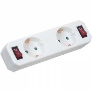 ΑΝΤΑΠΤΟΡΑΣ ΣΟΥΚΟ ΣΕ 2xΣΟΥΚΟ ΜΕ ΔΙΑΚΟΠΤΕΣ ΚΑΘΕΤΟΣ ΛΕΥΚΟΣ SAS