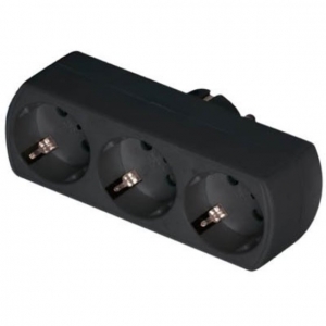 ΑΝΤΑΠΤΟΡΑΣ ΣΟΥΚΟ ΣΕ 3xΣΟΥΚΟ ΟΡΙΖΟΝΤΙΟΣ ΜΑΥΡΟΣ SAS