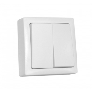 ΔΙΑΚΟΠΤΗΣ ΚΟΜΜΙΤΑΤΕΡ IΡ20 10Α ΛΕΥΚΟΣ