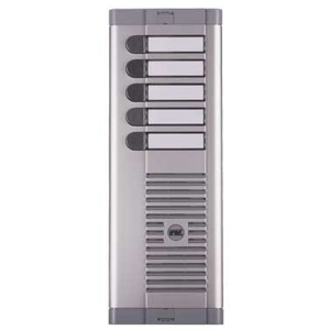 Μπουτονιέρα URMET 925/105 με 5 μπουτόν, κουτί εντοιχισμού και θέση θυρομεγαφώνου