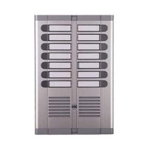 Μπουτονιέρα URMET 925/214 14 διαμερισμάτων, κουτί εντοιχισμού και θέση θυρομεγαφώνου