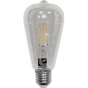 ΛΑΜΠΑ LED E27 FILAMENT 6W 2800K