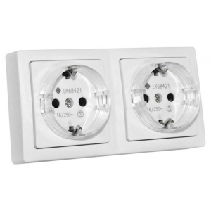 ΠΡΙΖΑ ΣΟΥΚΟ ΔΙΠΛΗ  ΙΡ20 16Α ΛΕΥΚΗ