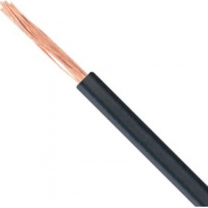 ΚΑΛΩΔΙΟ NYAF H07V-K 1x4mm² ΜΑΥΡΟ