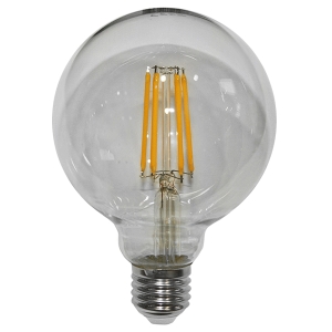 ΛΑΜΠΑ LED E27 G95 8W 2800K