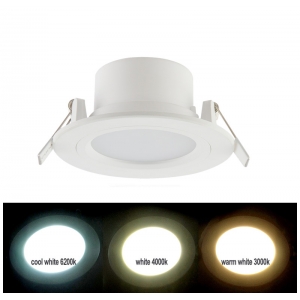 LED ΦΩΤΙΣ.ΨΕΥΔΟΡ.ΠΛΑΣ.ΣΤΡΟΓΓ.IP54 6W 4000K 120 ΛΕΥΚΟ