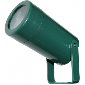 Σποτ κήπου δαπέδου GU10 κινητό στρόγγυλο μονής κατεύθυνσης Φ60 στεγανό IP65 πλαστικό πράσινο