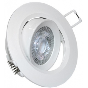ΦΩΤΙΣΤΙΚΟ LED 5W ΧΩΝΕΥΤΟ ΣΤΡΟΓΓΥΛΟ ΚΙΝΗΤΟ 4000K 21-05101