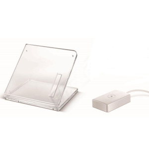 Επιτραπέζια βάση URMET 1740/92 για οθόνη SIGNO διάφανη 152x222x185 mm