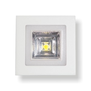 LED ΣΠΟΤ ΧΩΝΕΥΤΟ 12W ΤΕΤΡΑΓΩΝΟ 4000Κ/3000K SMD & COB