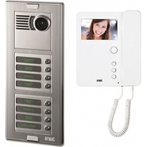 Ψηφιακό σύστημα θυροτηλεόρασης URMET Sinthesi S2 1 διαμερίσματος καλωδίωσης 2 συρμάτων(2VOICE)