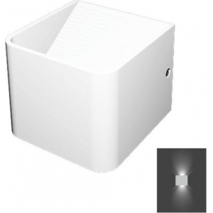 ΑΠΛΙΚΑ LED 5W ΤΕΤΡΑΓΩΝΗ 3000K ΛΕΥΚΗ