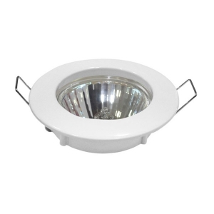 ΣΠΟΤ (WL121)ΨΕΥΔΟΡΟΦΗΣ ΣΤΡΟΓΓΥΛΟ ΑΛΟΥΜΙΝΙΟΥ ΣΤΑΘΕΡΟ MR16 ΛΕΥΚΟ(WH)