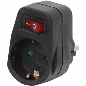 ΑΝΤΑΠΤΟΡΑΣ ΣΟΥΚΟ ΣΕ 1xΣΟΥΚΟ ΜΕ ΔΙΑΚΟΠΤΗ ΜΑΥΡΟΣ SAS