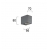 ΑΠΛΙΚΑ SQUARE ΑΝΘΡΑΚΙ TILOS 4099500